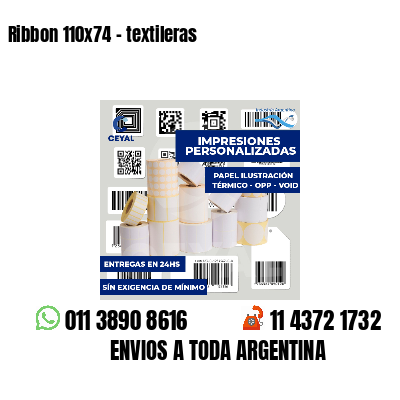 Ribbon 110x74 - textileras