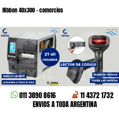 Ribbon 40x300 - comercios