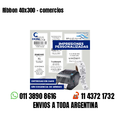 Ribbon 40x300 - comercios