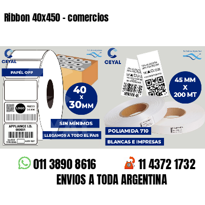 Ribbon 40x450 - comercios
