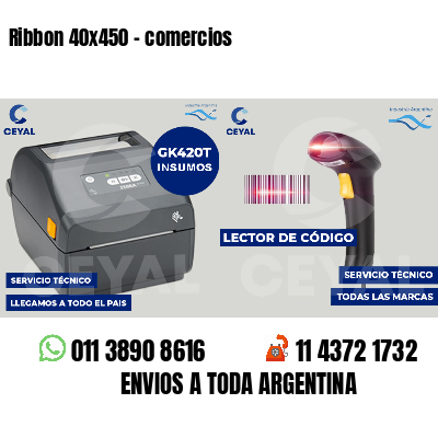 Ribbon 40x450 - comercios