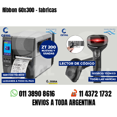 Ribbon 60x300 - fabricas