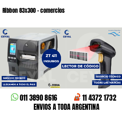 Ribbon 83x300 - comercios
