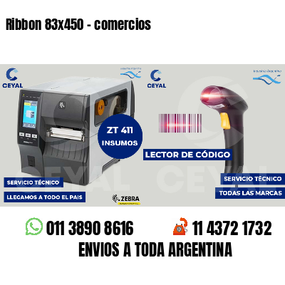 Ribbon 83x450 - comercios