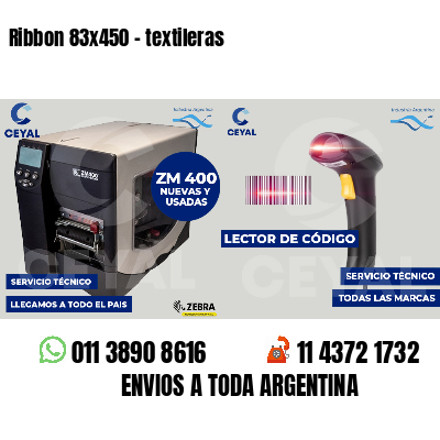 Ribbon 83x450 - textileras