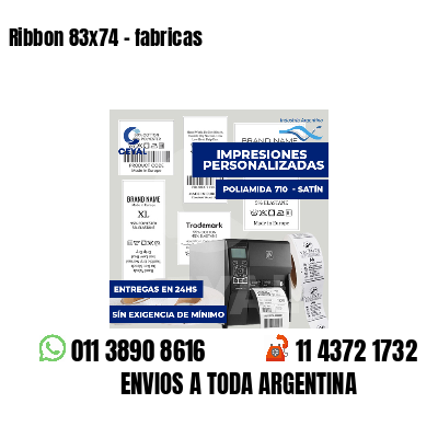 Ribbon 83x74 - fabricas
