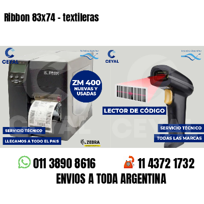 Ribbon 83x74 - textileras