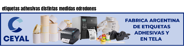 etiquetas adhesivas distintas medidas edredones
