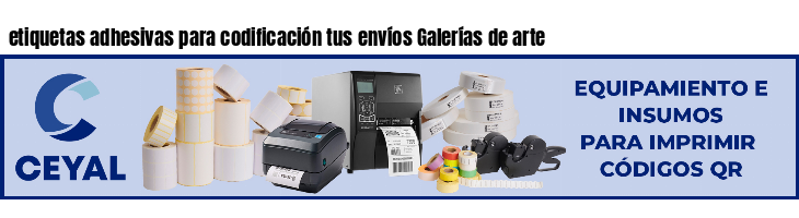etiquetas adhesivas para codificación tus envíos Galerías de arte