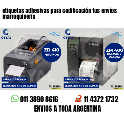 etiquetas adhesivas para codificación tus envíos marroquinería