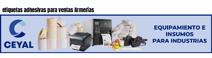 etiquetas adhesivas para ventas Armerías