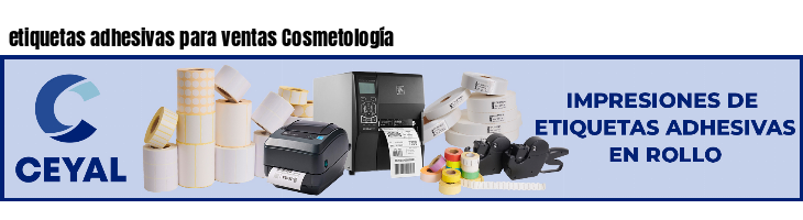 etiquetas adhesivas para ventas Cosmetología
