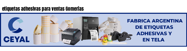 etiquetas adhesivas para ventas Gomerías