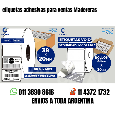 etiquetas adhesivas para ventas Madereras
