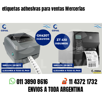 etiquetas adhesivas para ventas Mercerías