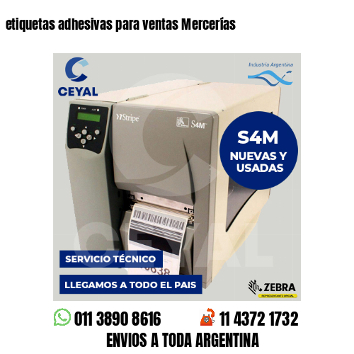 etiquetas adhesivas para ventas Mercerías