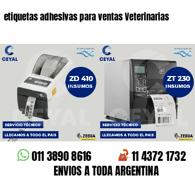 etiquetas adhesivas para ventas Veterinarias