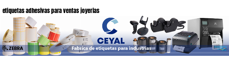etiquetas adhesivas para ventas joyerias