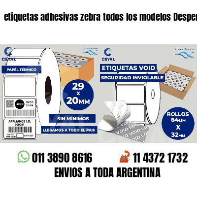 etiquetas adhesivas zebra todos los modelos Despensas