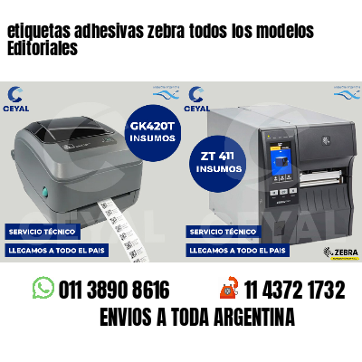 etiquetas adhesivas zebra todos los modelos Editoriales
