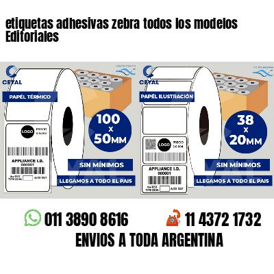etiquetas adhesivas zebra todos los modelos Editoriales