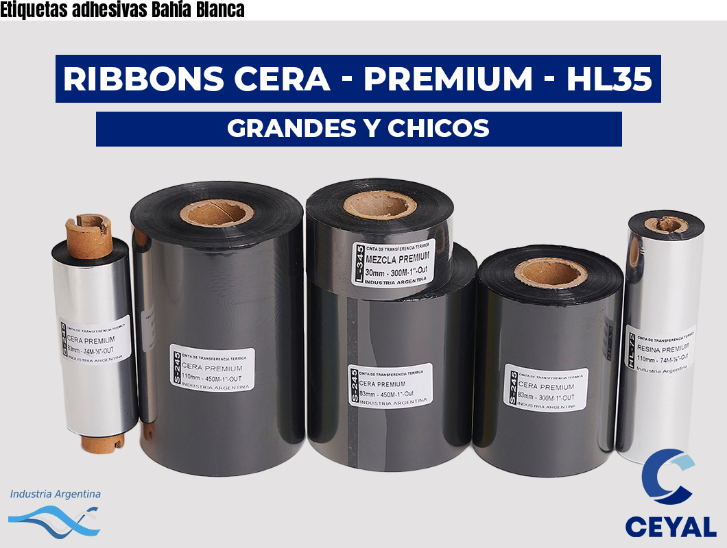 Etiquetas adhesivas Bahía Blanca