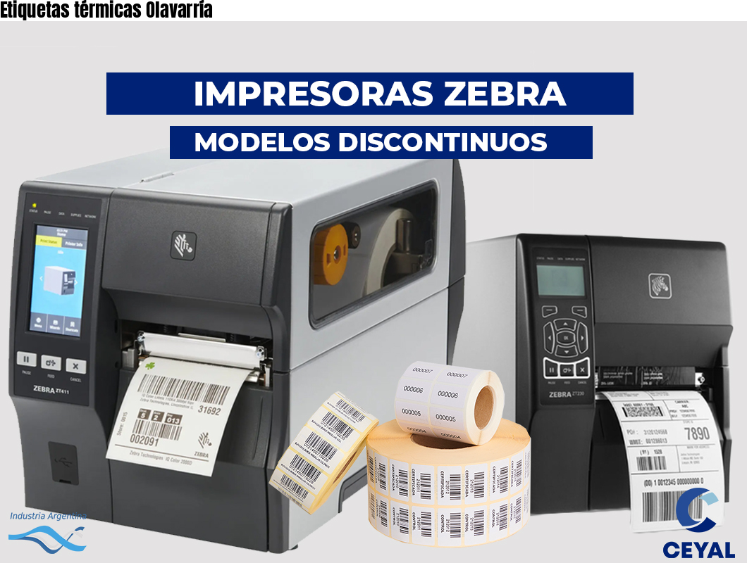 Etiquetas térmicas Olavarría
