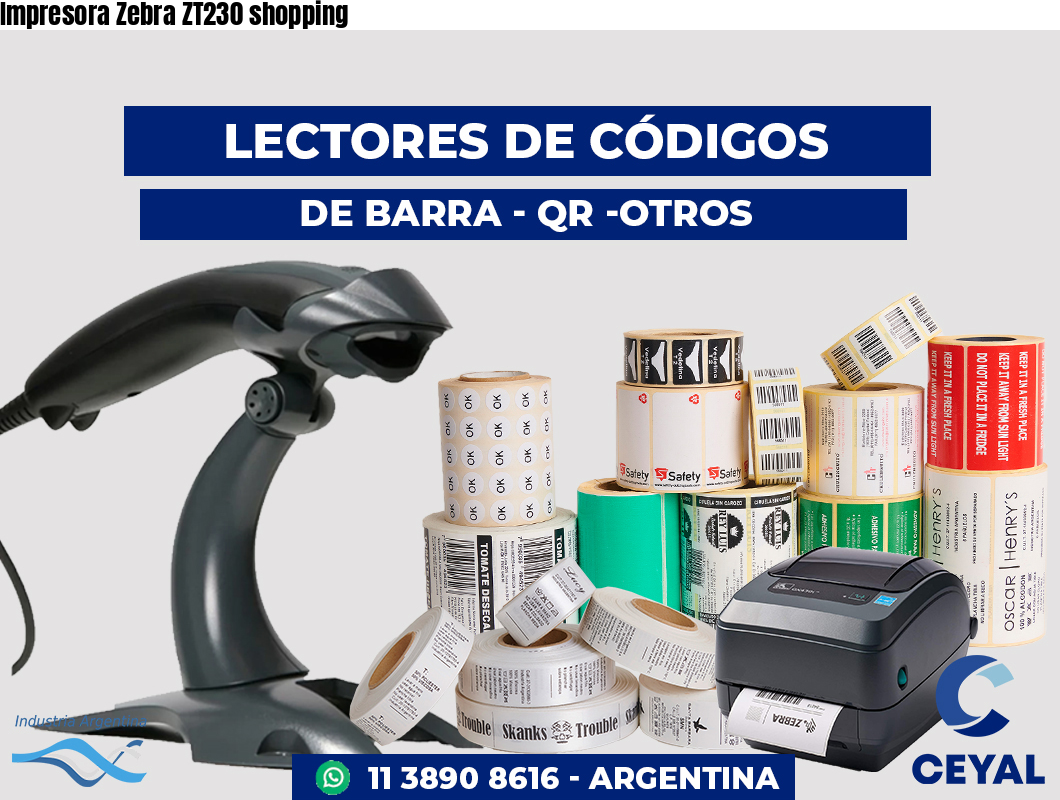 Impresora Zebra ZT230 shopping