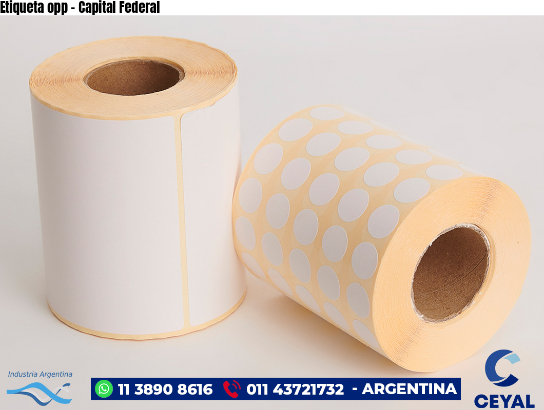 Etiqueta opp – Capital Federal