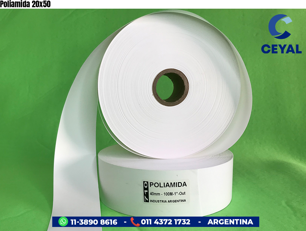 Poliamida 20x50