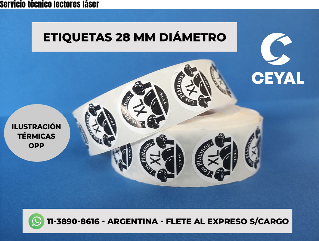 Servicio técnico lectores láser