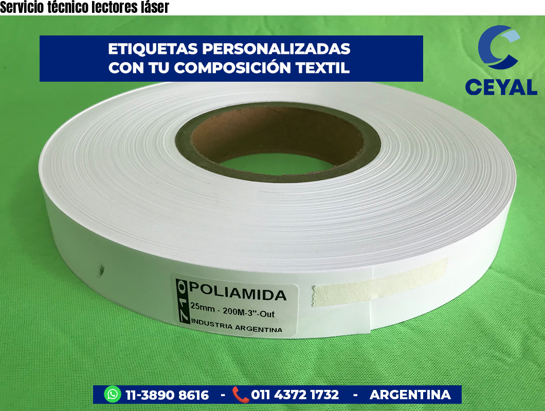 Servicio técnico lectores láser