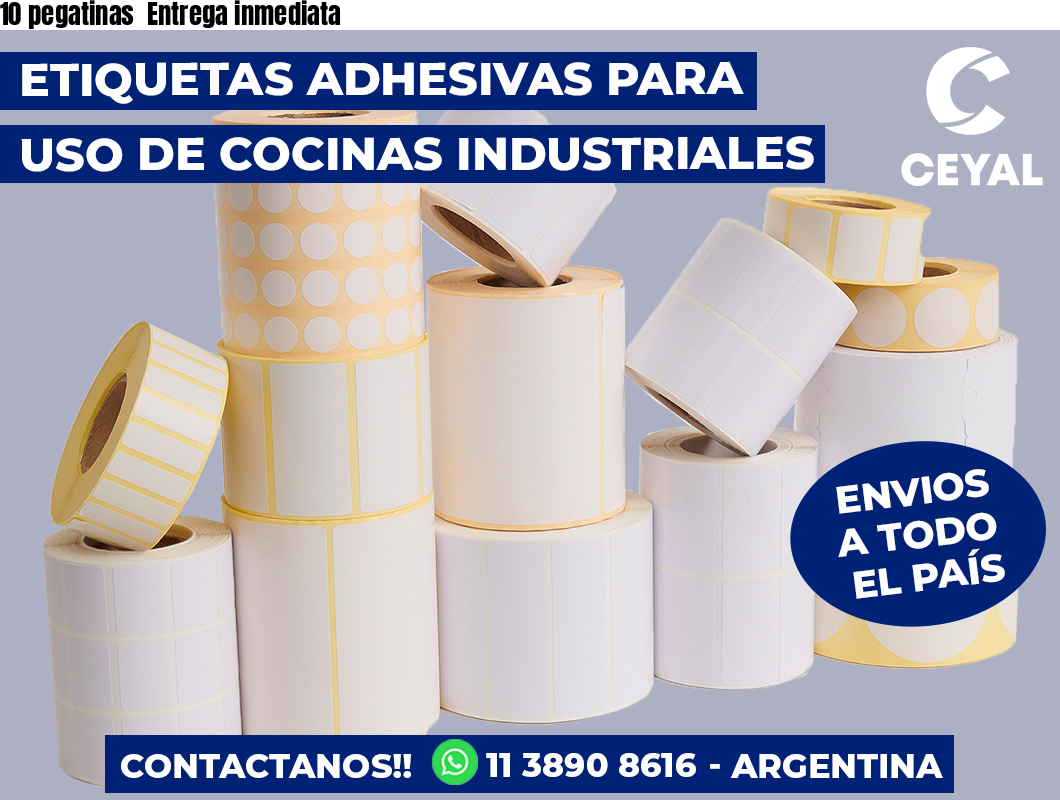 10 pegatinas  Entrega inmediata