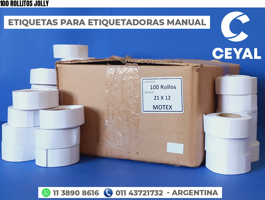 100 ROLLITOS JOLLY