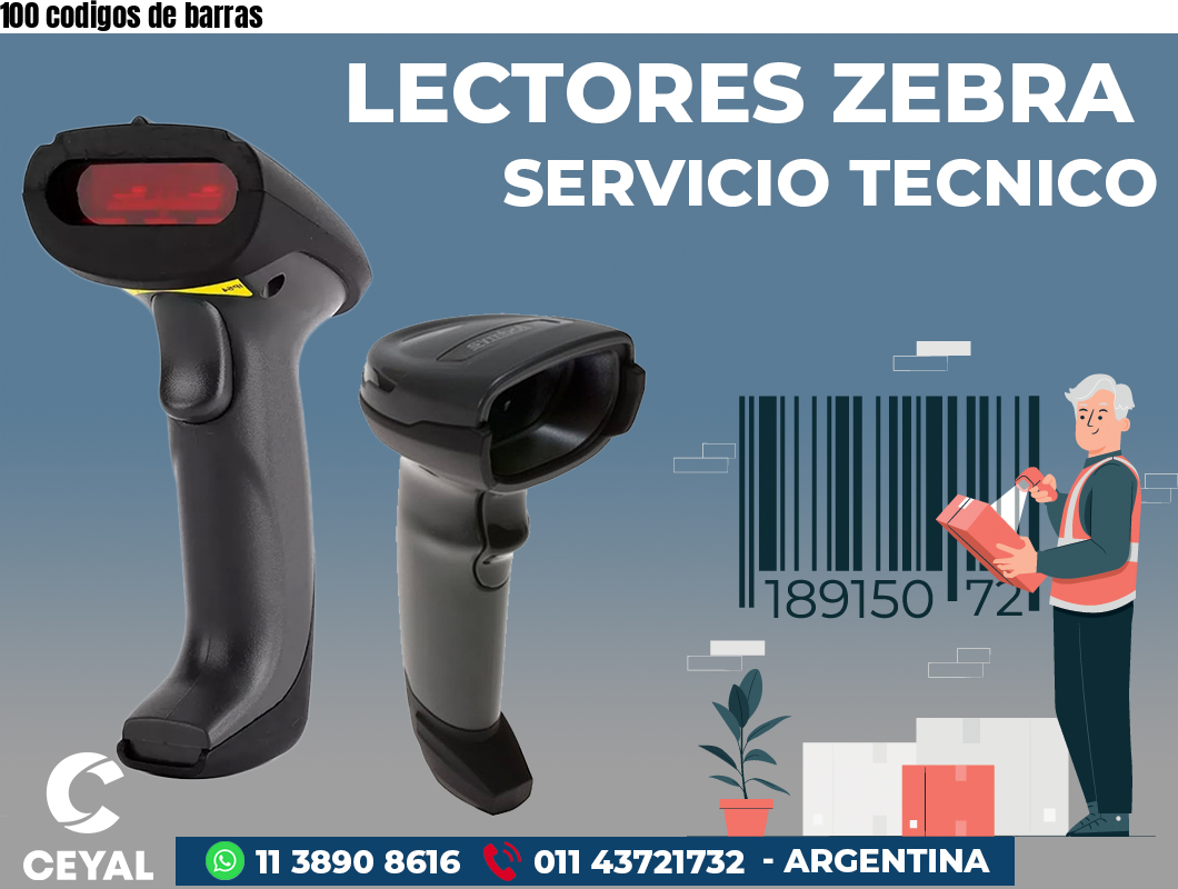 100 codigos de barras