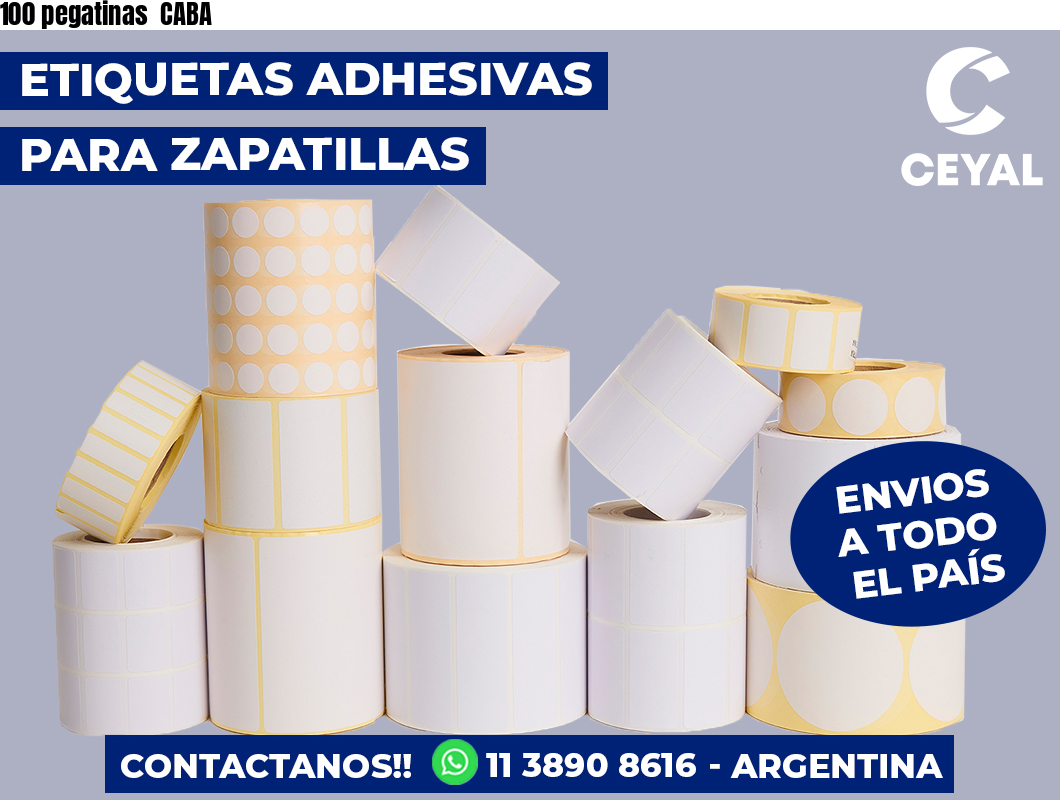 100 pegatinas CABA