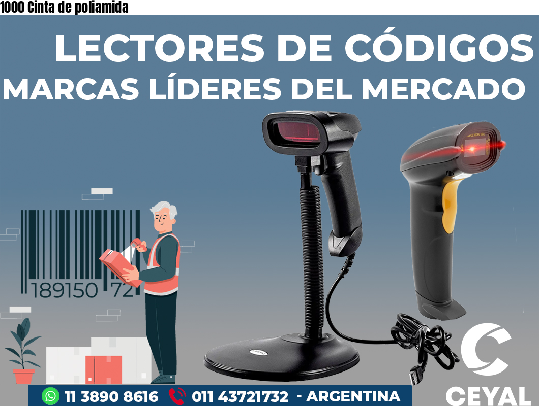 1000 Cinta de poliamida