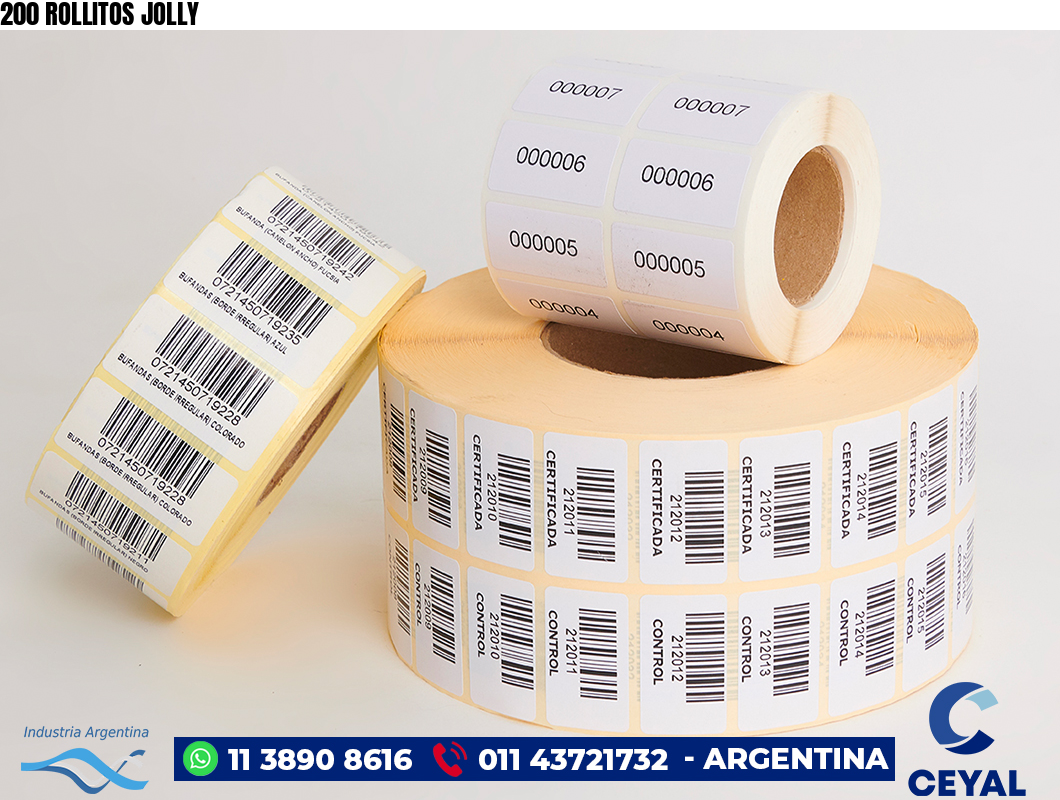 200 ROLLITOS JOLLY