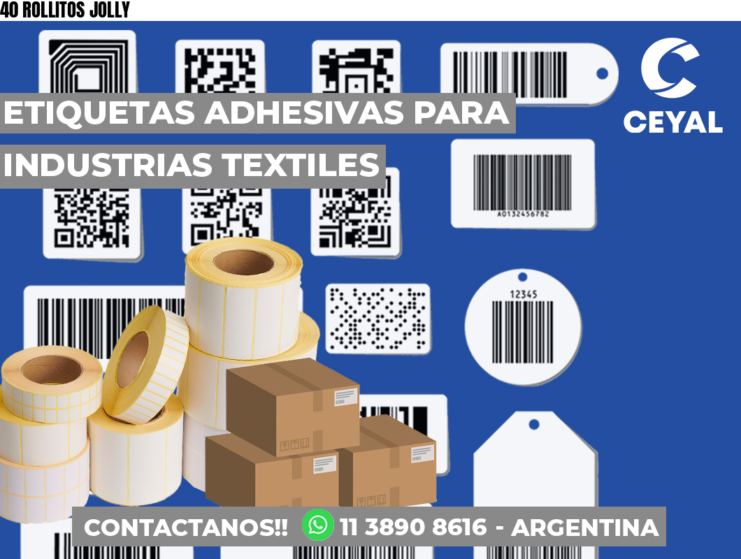 40 ROLLITOS JOLLY