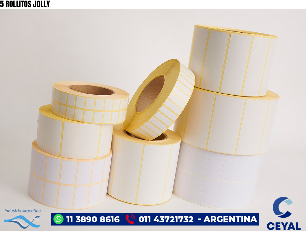 5 ROLLITOS JOLLY