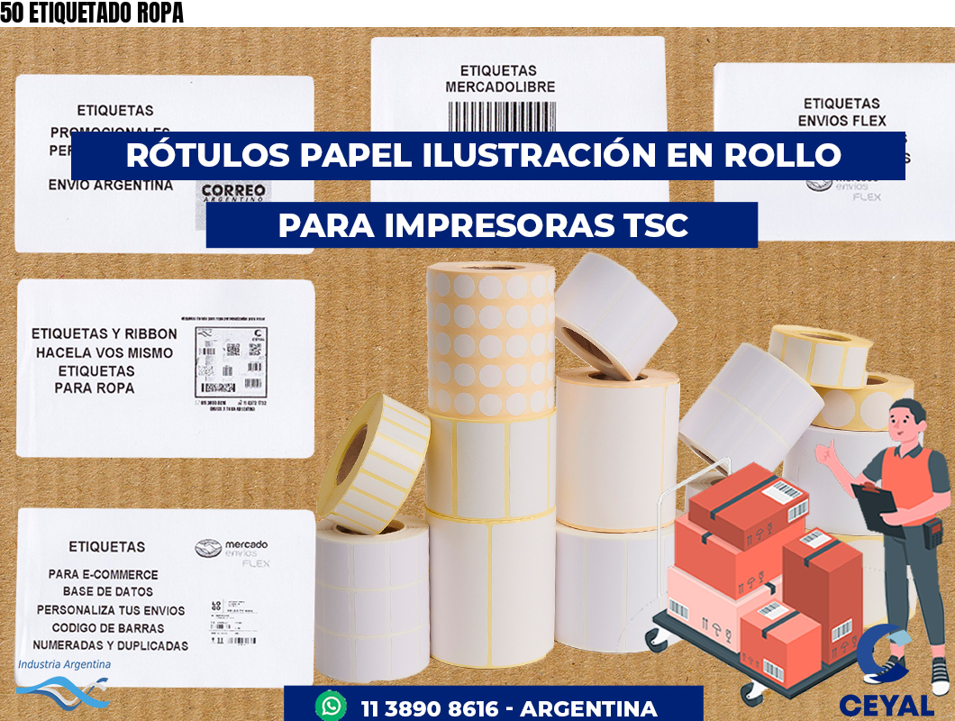 50 ETIQUETADO ROPA
