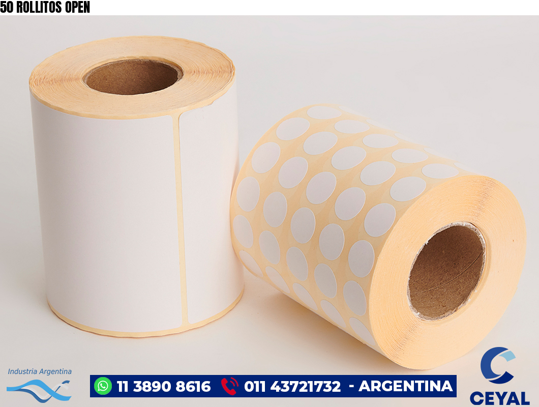 50 ROLLITOS OPEN