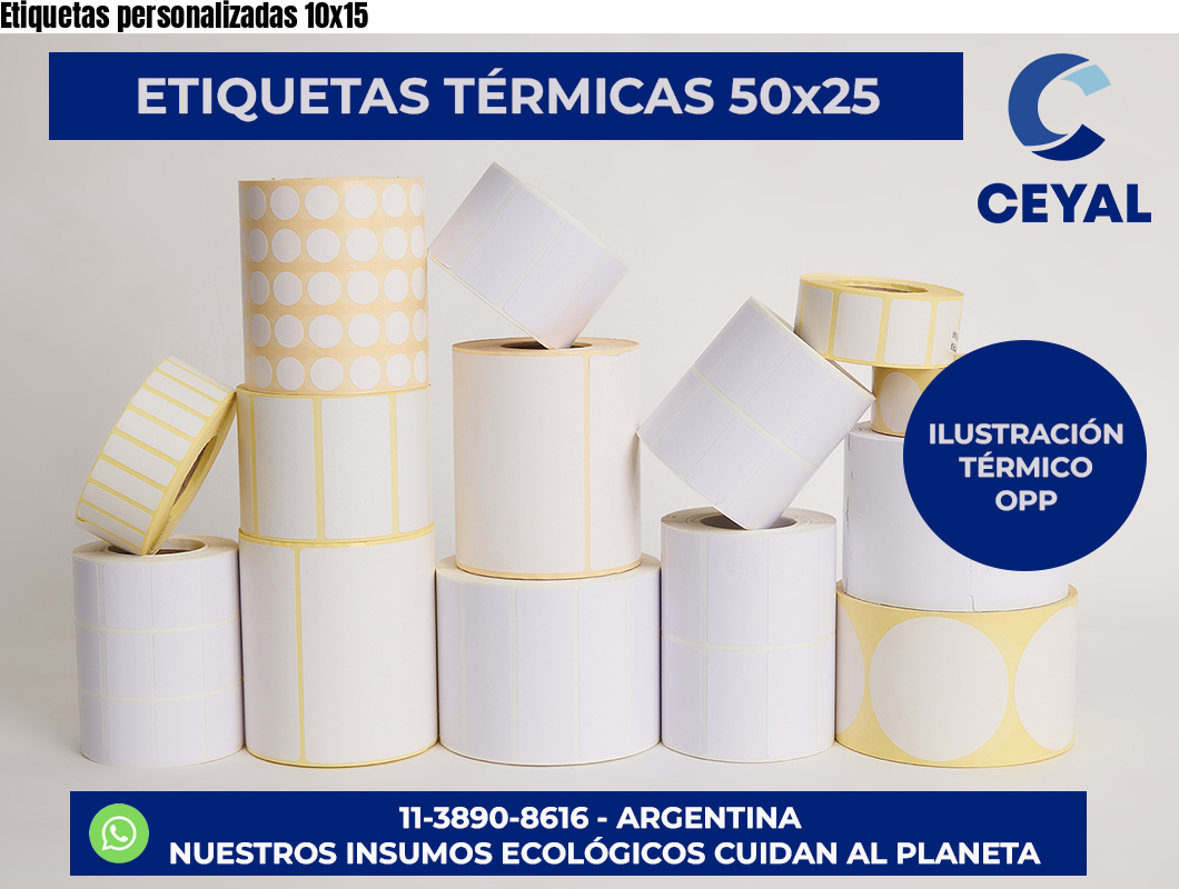 Etiquetas personalizadas 10×15