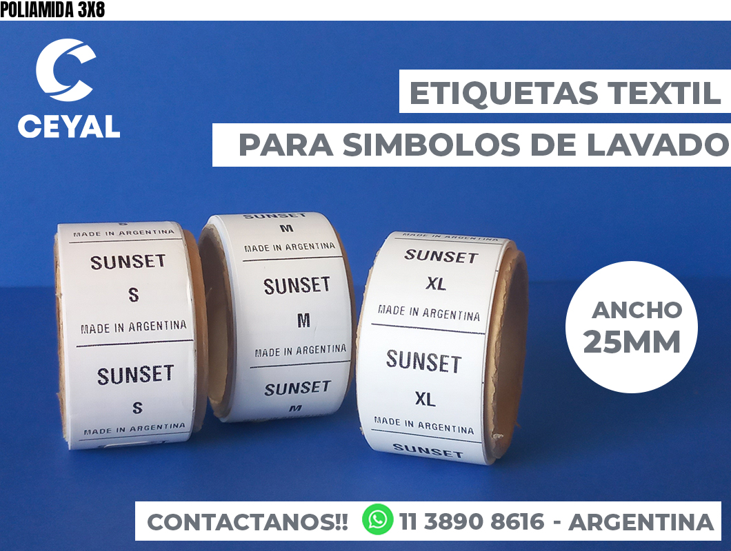 POLIAMIDA 3X8