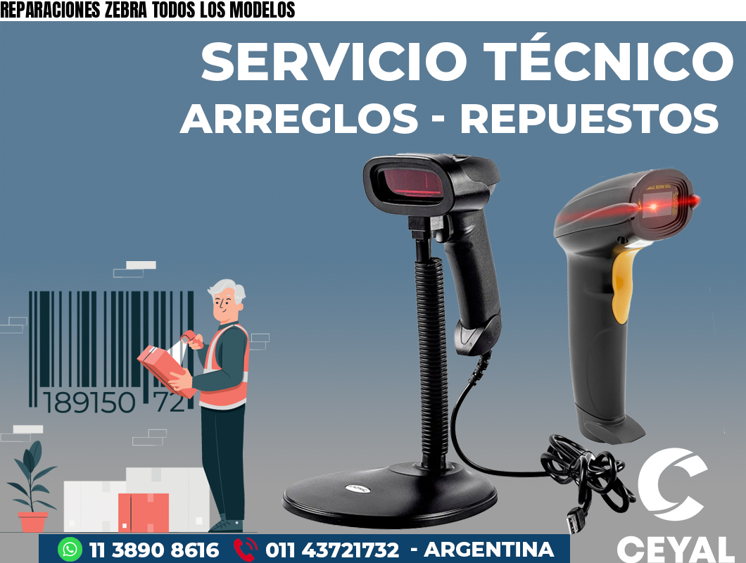 REPARACIONES ZEBRA TODOS LOS MODELOS