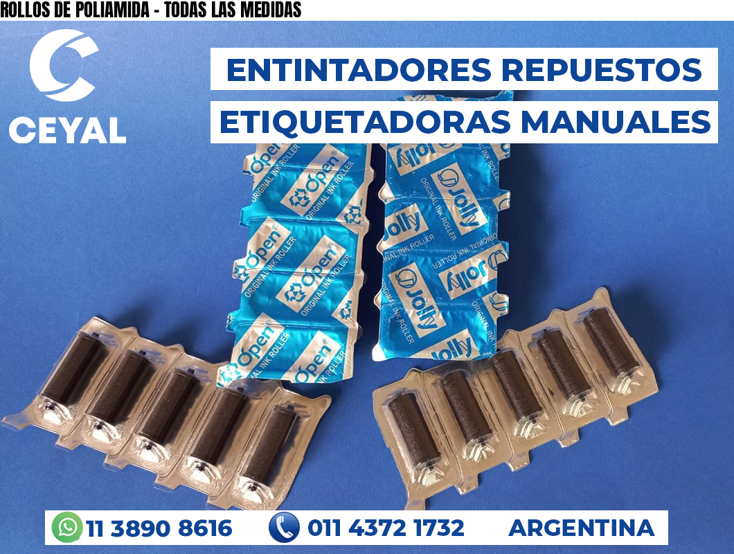 ROLLOS DE POLIAMIDA - TODAS LAS MEDIDAS