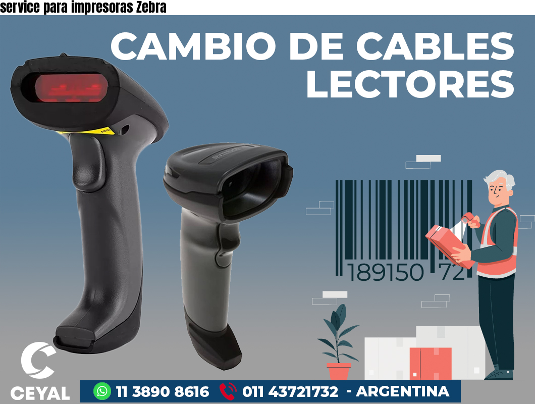 service para impresoras Zebra