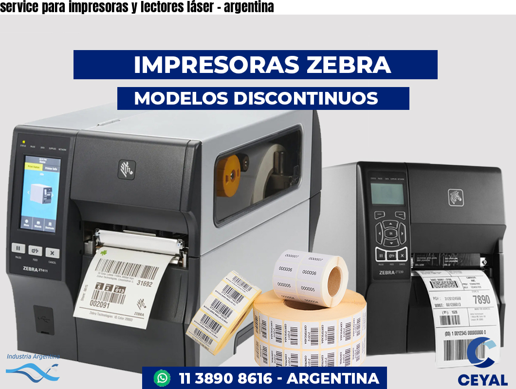 service para impresoras y lectores láser - argentina
