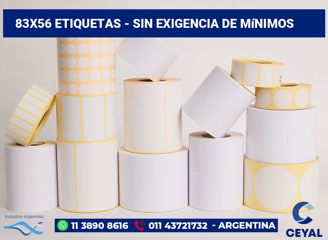 83x56 Etiquetas