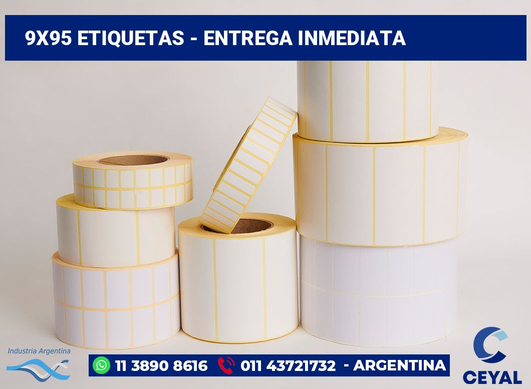 9x95 Etiquetas